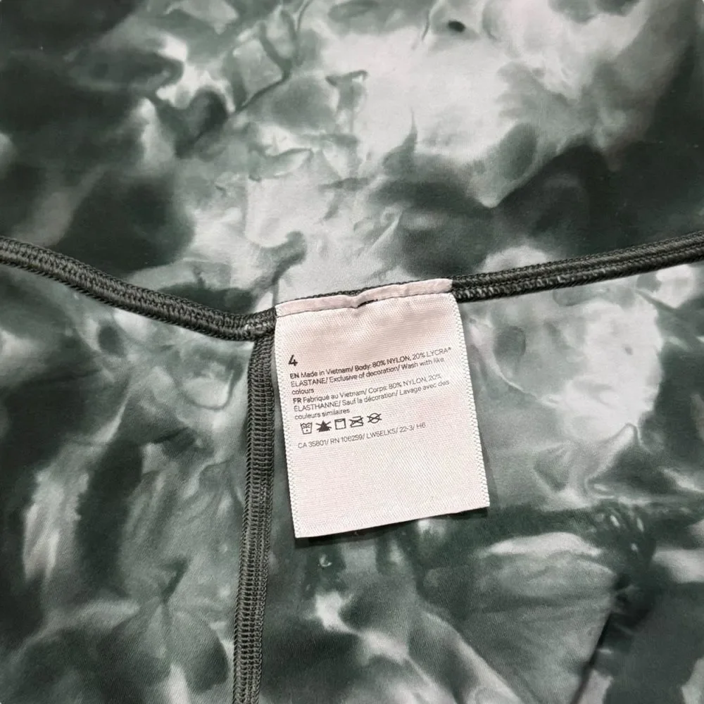 Lululemon Align High-Rise leggings  Size 4 Diamond Dye Starlight Smoked Spruce